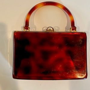 Vintage purse. Hard plastic